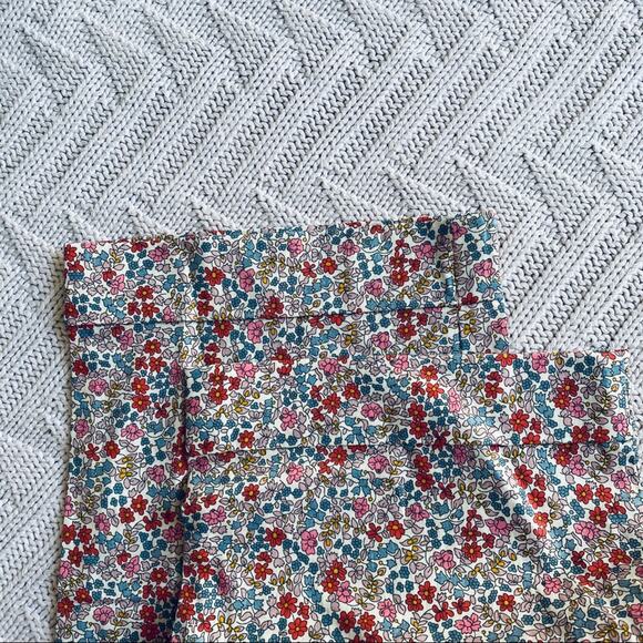 Vintage Jack Henry red floral clam digger pants - Picture 5 of 10